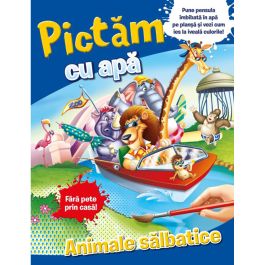 Carte Editura Litera, Pictam cu apa. Animale salbatice
