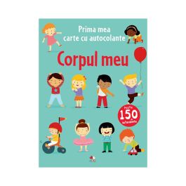 Carte cu autocolante Editura Litera, Corpul meu