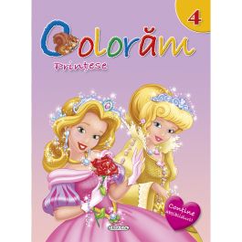 Carte Editura Girasol, Coloram 4 - Printese