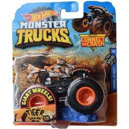 Masinuta Hot Wheels Monster Truck, Tiger Shark, GBT80