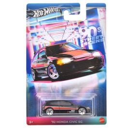 Masina metalica, Hot Wheels, 90 Street Sport, 92 Honda Civic EG, 1