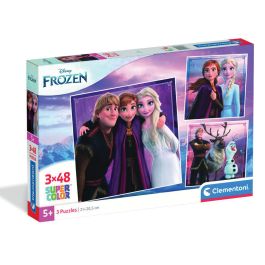 Puzzle Clementoni, Disney Frozen, 3 x 48 piese | Noriel
