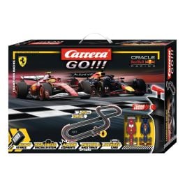 Set pista de curse cu 2 masinute, Carrera, Champions Racing | Noriel