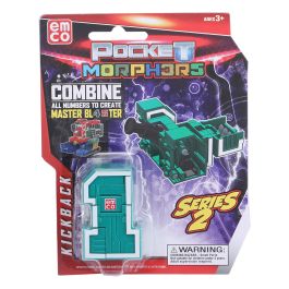 Jucarie convertibila Pocket Morphers, Seria 2 - Cifra 1, K1ckback