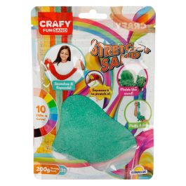 Nisip creativ, Crafy, 200 g, Verde | Noriel