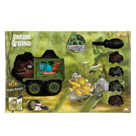 Set de joaca cu vehicule, Crazoo Dino, 27 de piese | Noriel