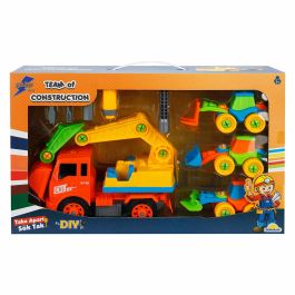 Set 4 vehicule de constructie si accesorii, Zapp Toys, Excavator | Noriel