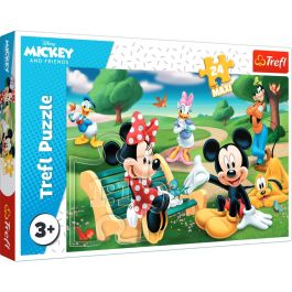 Puzzle Trefl 24 maxi, Mickey Mouse printre prieteni