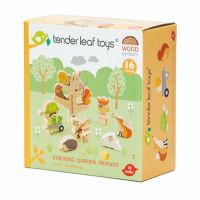 191856084020 TL8402_001 Animalute in copac din lemn, Tender Leaf Toys, 16 piese