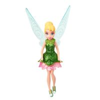 20004-M Papusa Disney Fairies, Tinker Bell, Verde, 12 cm