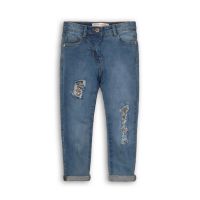34110437 Pantaloni jeans denim cu model aplicat Minoti Wistful