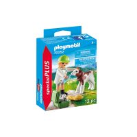 Set Playmobil Figures Special Plus - Veterinar cu vitel