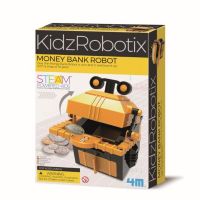 4893156034229 Kit constructie robot, 4M, Money Bank Robot Kidz Robotix