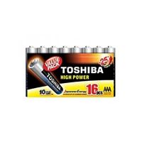 4904530593307_001w Set 16 baterii alcaline Toshiba R3, AAA, High Power