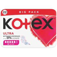 Tampoane absorbante Kotex Ultra Super, 22 buc
