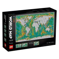 5702016914900 LG31203_001w LEGO® Art - Harta Lumii (31203)