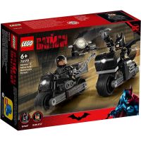 5702017154206 LEGO® Super Heroes - Urmarirea cu motocicleta Batman Si Selina Kyle (76179)