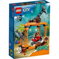 LG60342_001w 5702017162119 LEGO® City - Provocarea de cascadorii Atacul Rechinului (60342)