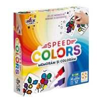 6426008003326 LS101_001w Joc educativ, Lifestyle Boardgames, Speed Colors, Memoram si Coloram