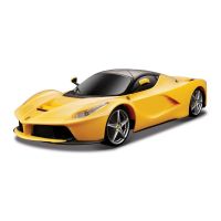 81234_2018_001w Masinuta Maisto Motosounds Ferrari, 1:24, Galben