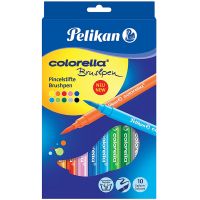 814577_001w Set carioci Pelikan Colorella Super Brush, 10 buc