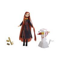 E7003_001w Papusa Anna cu accesorii de coafat Disney Frozen 2
