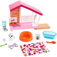 FXG33_001w Set de joaca Barbie, Mobilier si accesorii pentru catel, FXG34
