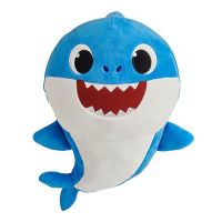 BS61038_002w 771171610328 Jucarie interactiva de plus Baby Shark, Daddy Shark, 28 cm