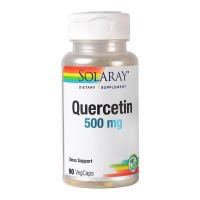 Quercetin, 500 mg, 90 capsule vegetale, Solaray, Secom