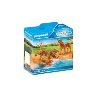 PM70359_001w 4008789703590 Set Playmobil Family Fun Large Zoo - Tigri cu pui