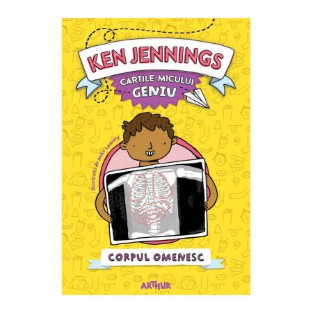 Carte Editura Arthur Micul Geniu Corpul Omenesc Ken Jennings Noriel
