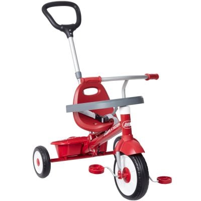 Tricicleta 3 in 1, Radio Flyer, Stroll 'N Trike, Rosu