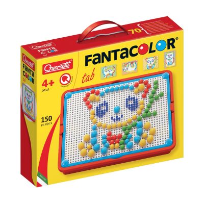 S02000923_001w 8007905009239 Joc creativ cu mozaic, Quercetti, Fantacolor, 100 piese