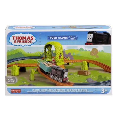 HGY82_003w 0194735061679 Set de joaca Thomas and Friends, Trenulet cu circuit, Diesel, HGY85