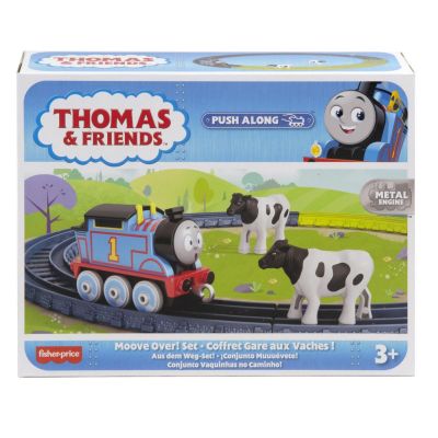 0194735064229 Set de joaca locomotiva din metal cu sine, Thomas
