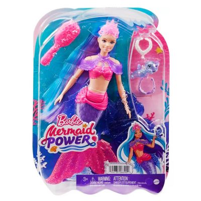 HHG52_001w 0194735066902 Papusa Barbie Mermaid Power, Sirena cu accesorii