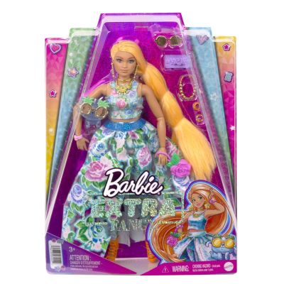 HHN14_001w 0194735072552 Papusa Barbie Extra Fancy, Model Floral