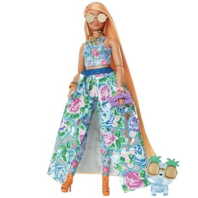 HHN14_001w 0194735072552 Papusa Barbie Extra Fancy, Model Floral