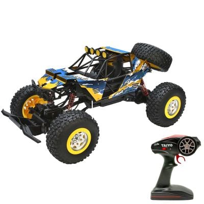 Masina cu telecomanda, Taiyo, Iron Claw Buggy, Albastru-Galben