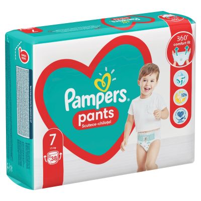 81748864_001w 8006540067499 Scutece Pampers 7 Chilotel Act Baby, 17+ kg, 38 buc