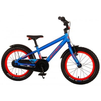 08715347916601 91660_001 Bicicleta Eandl Cycles, Rocky, 16 Inch, Albastru