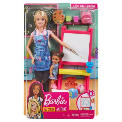 0887961813876 Papusa Barbie, Profesoara de arta