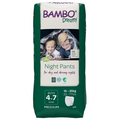 1000018875_001w Scutece de noapte Bambo Nature Dreamy Boy, 15-35 Kg, 10 buc