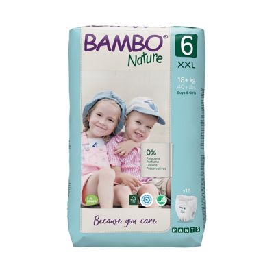 1000019259_001w Scutece Bambo Nature Eco Friendly Pants, Nr 6, 18 Kg +, 18 buc