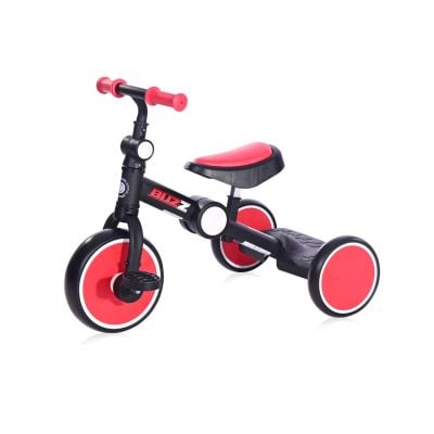 N00094198_001 3800151941989 Tricicleta pentru copii, complet pliabila, Lorelli Buzz, Black Red