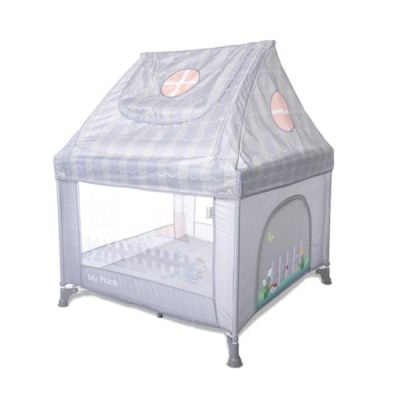 N03001329_001 3800166113296 Tarc de joaca tip casuta, Lorelli My Place, 100 x 100 x 125 cm, Grey