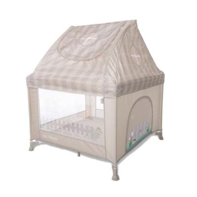 N01001330_001 3800166113302 Tarc de joaca tip casuta, Lorelli My Place, 100 x 100 x 125 cm, Beige