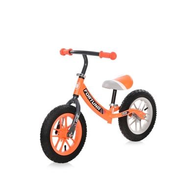 N01090717_001 3800151907176 Bicicleta de echilibru, 2-5 ani, 12 inch, anvelope gonflabile, leduri, Lorelli Fortuna Air, Grey Orange