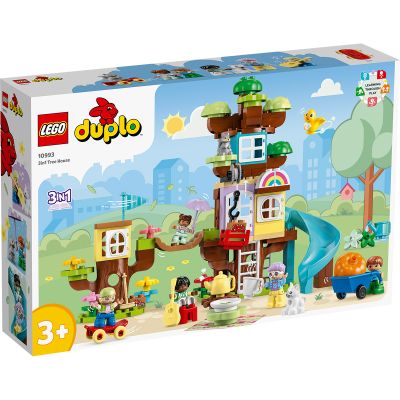 N00010993_001w 5702017417714 LEGO® DUPLO® - Casa din copac 3 in 1 (10993)
