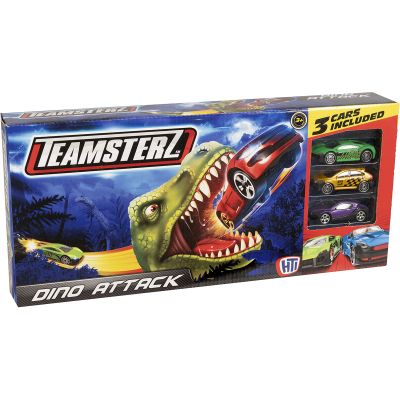 1416576.V19_001w Set lansator de masinute Teamsterz, Dino Attack